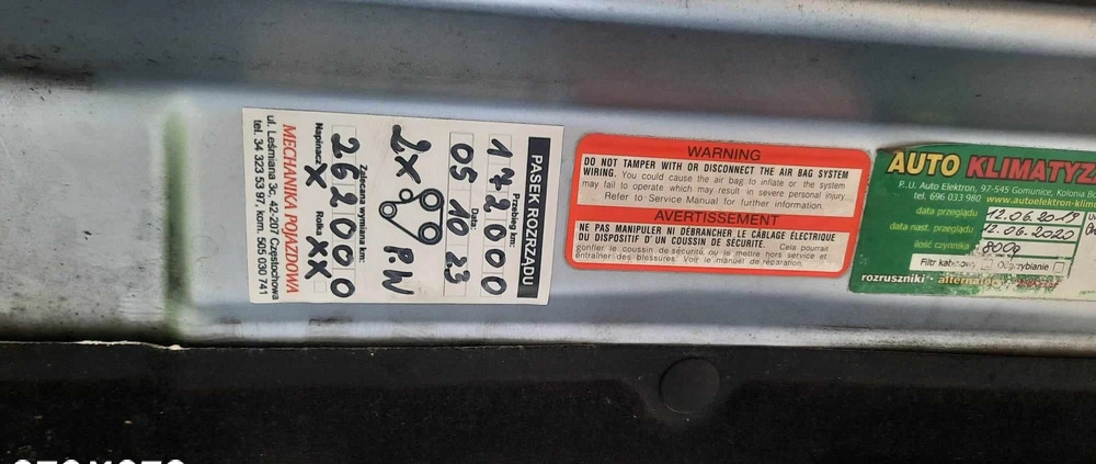 Kia Sorento cena 20500 przebieg: 174500, rok produkcji 2005 z Częstochowa małe 529
